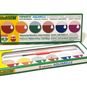Aquarel verf- 6 kleuren